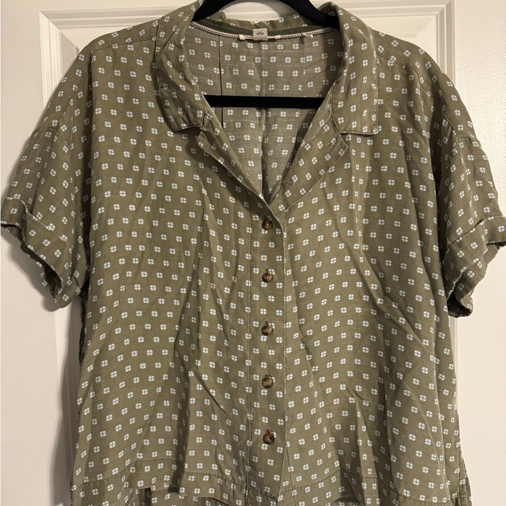 Super Cute Toad & Co Button Up